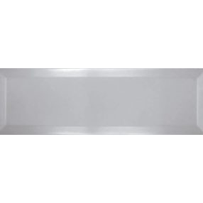   Ribesalbes Bisel Perla Brillo 10x30 fényes fózolt fekete metrocsempe