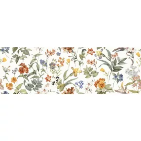 Marazzi White Deco - MAE6 - White Botanica Touch 60x180