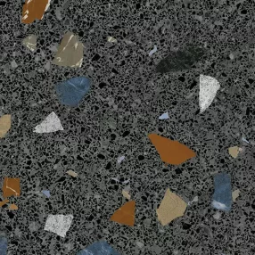   ARCANA STRACCIATELLA Grafito 60X60 terrazzo mintás járólap