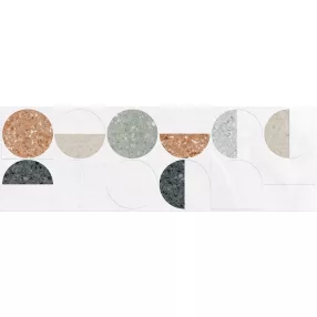 VIVES Mesina-R Multicolor 32x99 3D fürdőszobacsempe