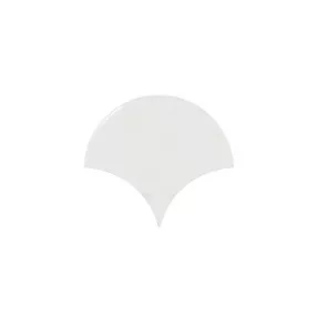 Equipe Fan White 10,6x12 pikkely alakú falicsempe