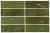 Equipe La Riviera Botanical Green 6,5x20 rusztikus falicsempe