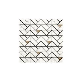 Marazzi Eclettica white Mosaico Bronze M3JA  40x40