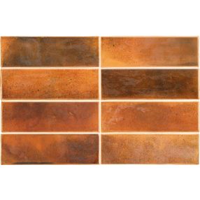 EQUIPE HANOI Burnt Red 5,1x16,1 csempe