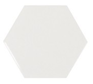 Hexagon White 12,4x10,7