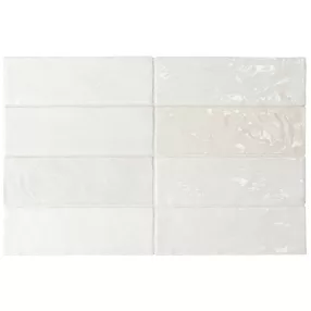 Equipe La Riviera blanc 6,5x20 rusztikus falicsempe