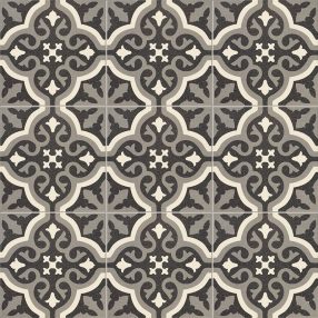 Mainzu Florentine Black 20x20