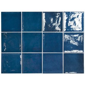 Equipe Village Royal Blue 13,2x13,2 rusztikus falicsempe