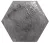 Realonda Craft Charcoal 28,5x33 hexagon járólap, falicsempe
