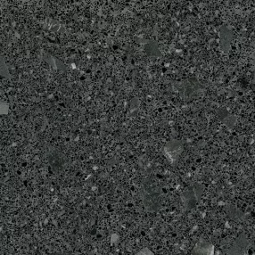   ARCANA STRACCIATELLA Miscela R Grafito Polished 79,3x79,3 fényes terrazzo mintás járólap