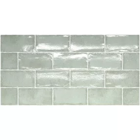 Equipe Altea Matcha 7,5x15 rusztikus falicsempe