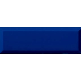   Ribesalbes Bisel Azul Brillo 10x30 fényes fózolt fekete metrocsempe