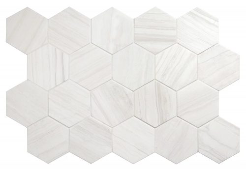 EQUIPE LITHOS White 11,6x10,1 hexagon járólap