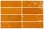 Equipe La Riviera Ginger 6,5x20 rusztikus falicsempe