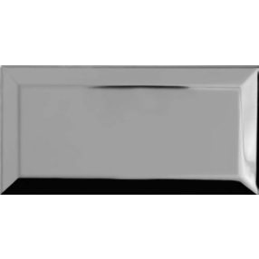 Metrocsempe Bisel Plata Brillo 10x20