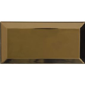 Metrocsempe Bisel Oro  Brillo 10x20