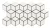 Realonda Rhombus Snow 26,5x51 rombusz járólap, falicsempe
