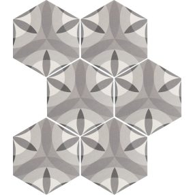 equipe hexatile gris mate