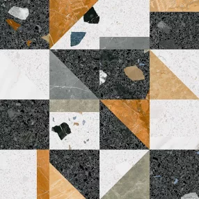   ARCANA STRACCIATELLA Stellato-R Multicolor 80x80 terrazzo mintás járólap