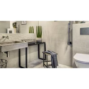 MARAZZI CHALK BETON HATÁSÚ FÜRDŐSZOBACSEMPE