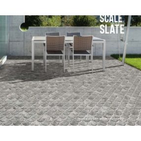 Pikkely alakú járólap