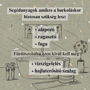 Tudnivalók burkolás előtt. Avagy rövid útmutató a segédanyagokhoz.